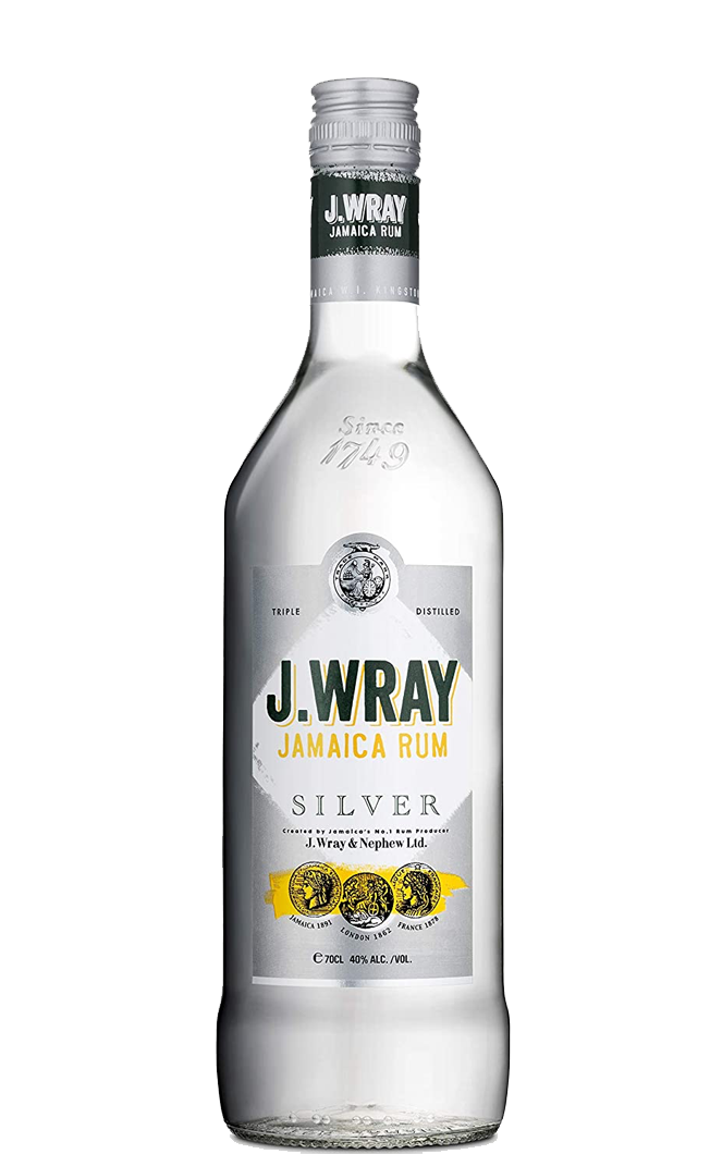 Buy J Wray Silver Jamaican Rum 70cl In Ras Al Khaimah Uae Al Hamra Cellar