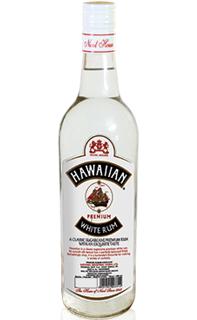 Buy Hawaiian Premium White Rum 75cl In Ras Al Khaimah Uae Al Hamra Cellar